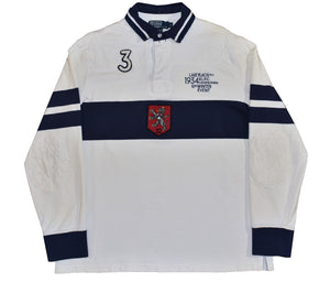Vintage 00s Ralph Lauren Lake Placid Rugby Shirt Size Large