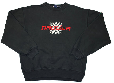 Vintage 90s Nautica Competition Embroidered Sweatshirt | Beyond 94