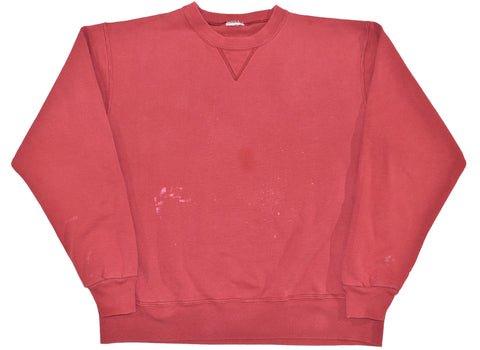 Vintage 90s Champion Blank Distressed Faded Sweatshirt Size Medium