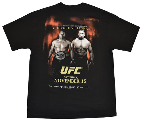 2008 DSWT UFC 91 Randy Couture VS Brock Lesnar Fight Promo Shirt Size X-Large