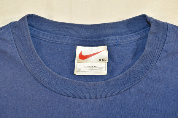 Vintage 90s Nike Equipment Spellout Shirt Size XX-Large