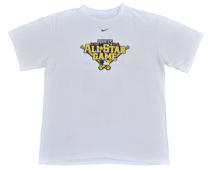 2006 Nike Pittsburgh Pirates All Star Game Center Swoosh Shirt Size Large