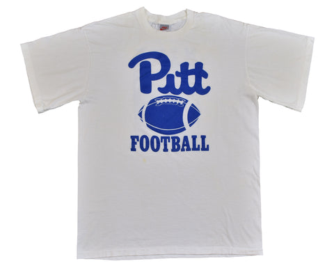 Vintage 90s Nike Pitt Panthers Football Single Stitch Shirt Size XX-Large