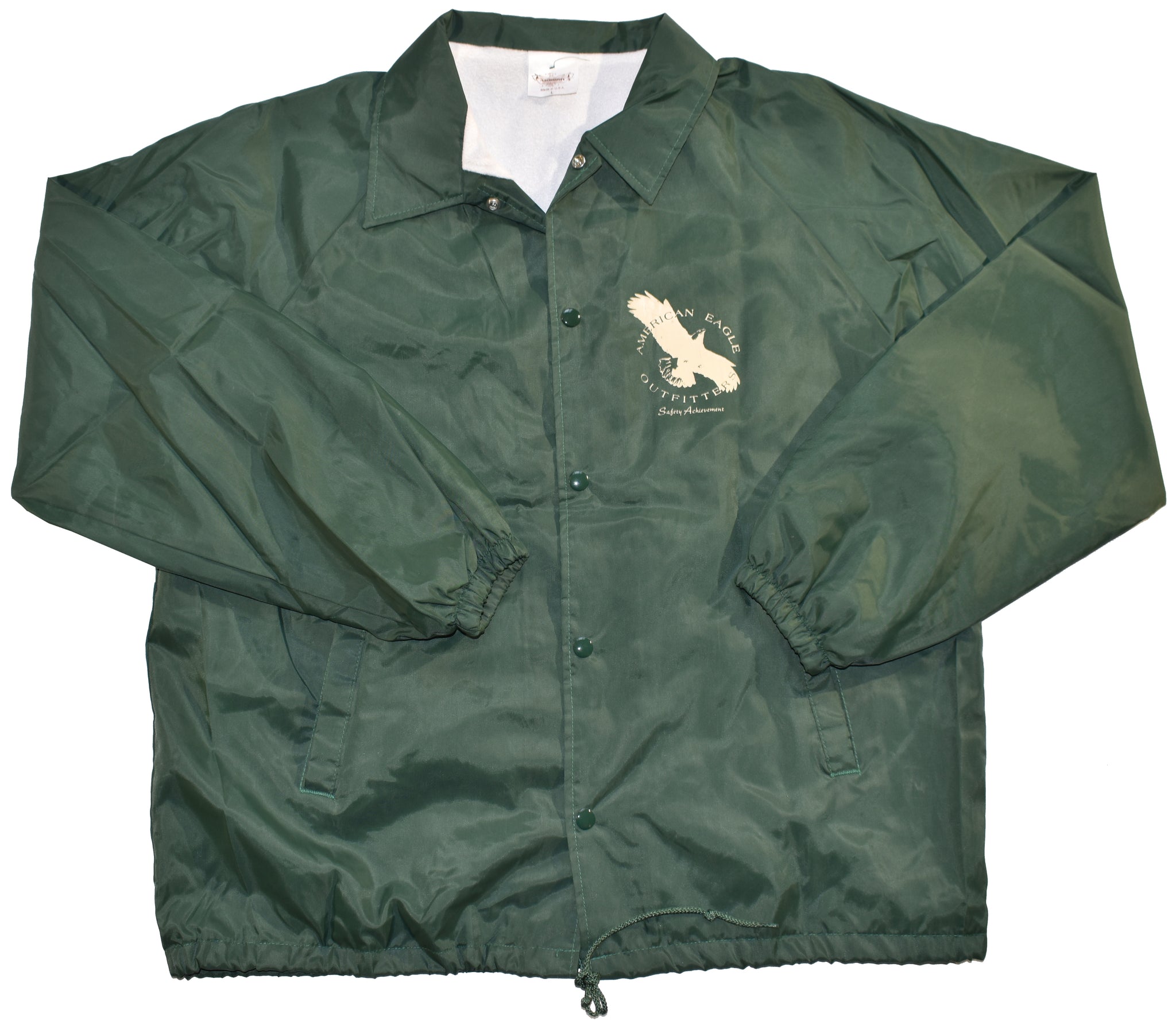 Vintage 90s American Eagle Safety Achievement Coaches Jacket Size Large