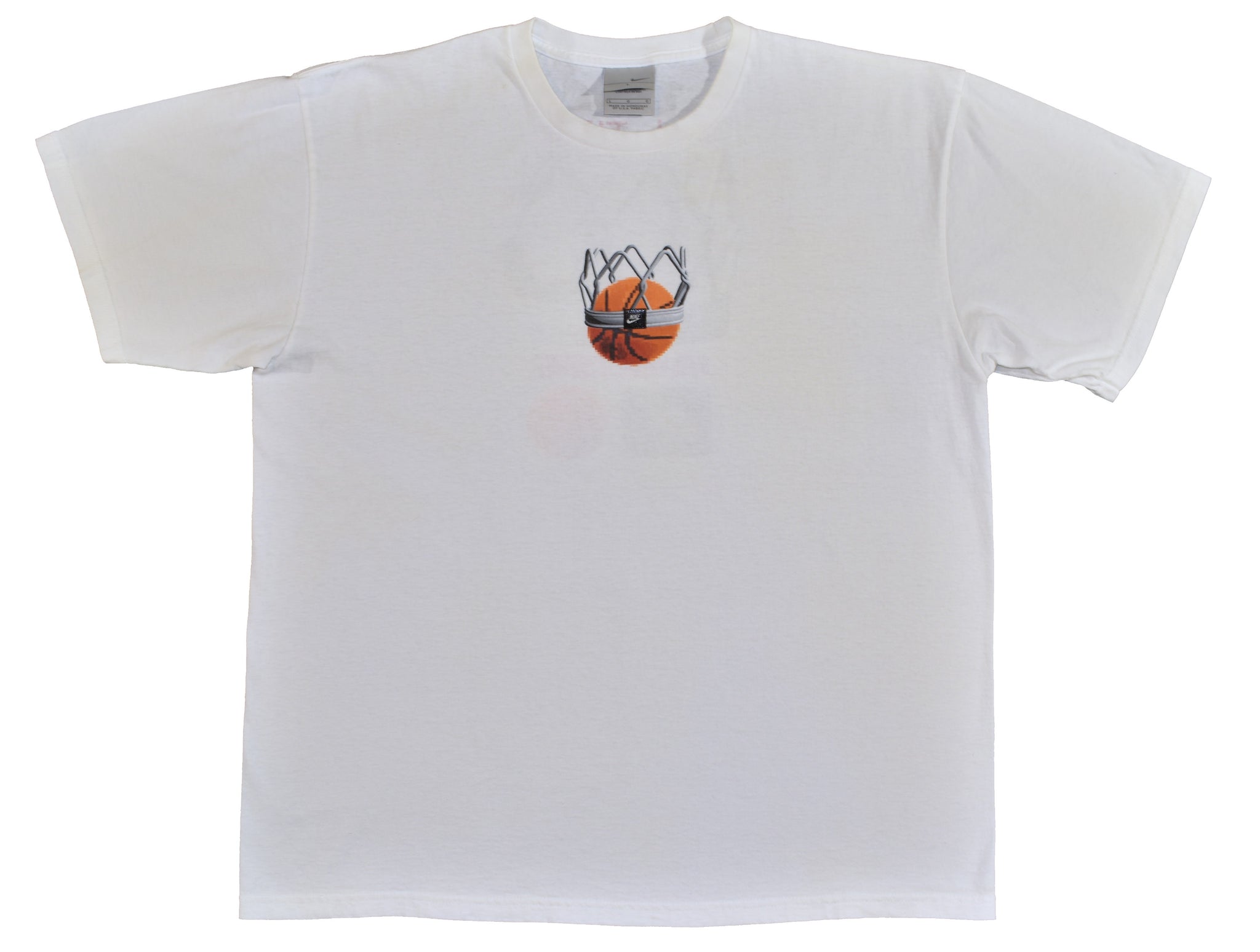 Vintage 00s Nike Basketball All Time Score Shirt Size Large