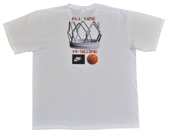 Vintage 00s Nike Basketball All Time Score Shirt Size Large