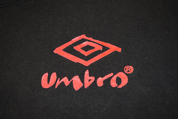 Vintage 90s Umbro Big Logo Single Stitch Shirt Size Medium