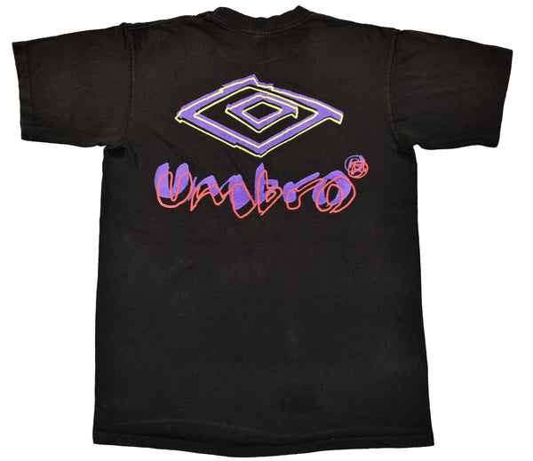 Vintage 90s Umbro Big Logo Single Stitch Shirt Size Medium