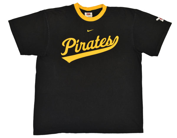 2008 Nike Pittsburgh Pirates Center Swoosh Shirt Size Large