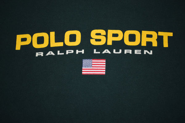 Vintage 90s Ralph Lauren Polo Sport Logo Shirt Size XX-Large
