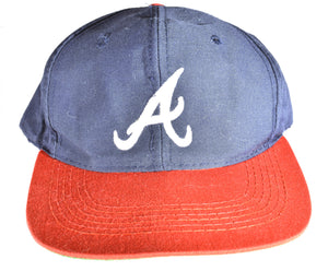 Vintage 90s Atlanta Braves Snapback Hat | Beyond 94