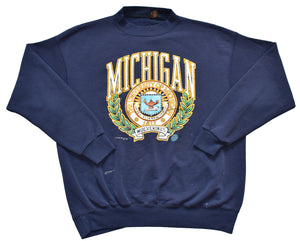 Vintage 90s Michigan Wolverines Double Sided Sweatshirt Size XX-Large