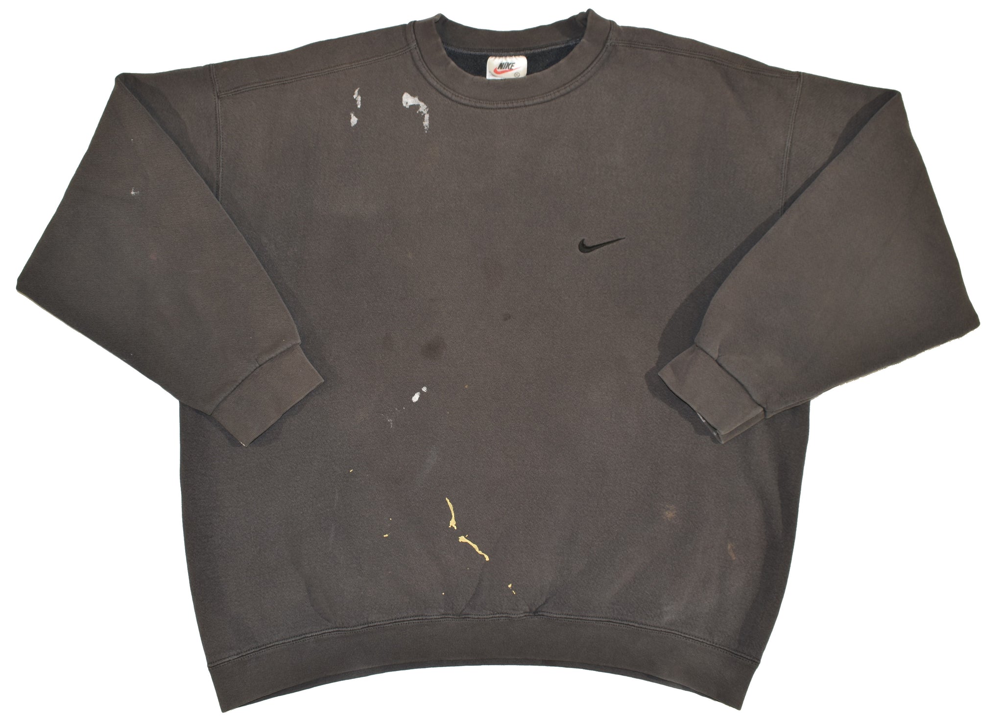 Vintage 90s Nike Paint Distressed Embroidered Swoosh Size X-Large