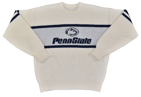 Vintage 80s Penn State University Cliff Engle Knit Sweater Size X-Large