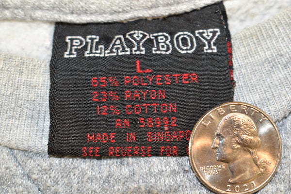 Vintage 80s Playboy Sweatshirt Size Large