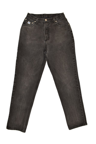 Vintage 90s Rockies Slim Faded Black Jeans Women's Size 28" x 31"