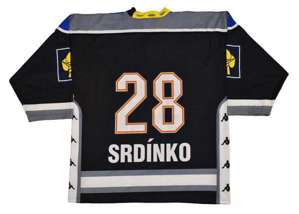 2001 DSWT Jan Srdínko 28 HC Sparta Praha Kappa Jersey Size X-Large