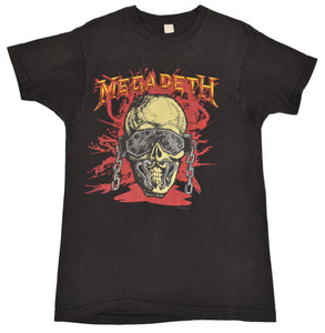 1987 Megadeth Wake Up Dead Tour Single Stitch Shirt Size X-Large