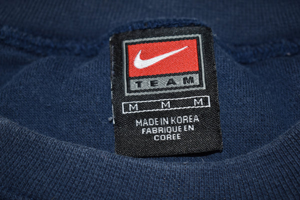 Vintage 00s Nike Embroidered Center Swoosh Sweatshirt Size Medium