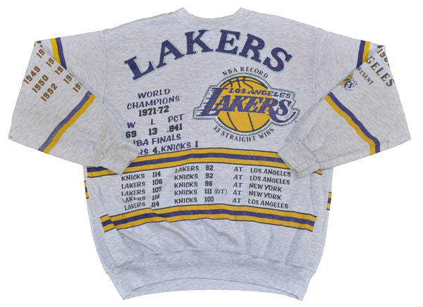 1990 Los Angeles Lakers Long Gone Sweatshirt Size X-Large