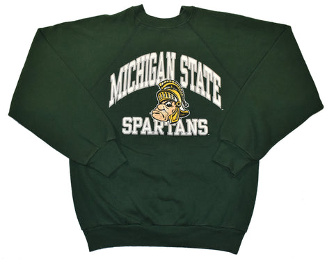  Vintage 90s Michigan State Spartans Sweatshirt | Beyond 94