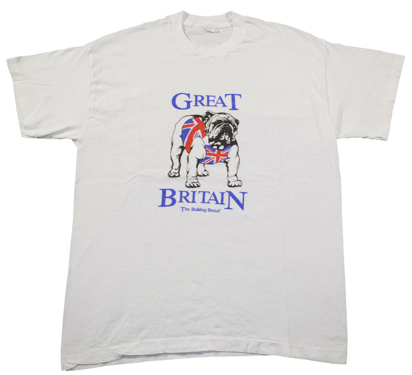 Vintage 90s Great Britain Bulldog Single Stitch Shirt | Beyond 94