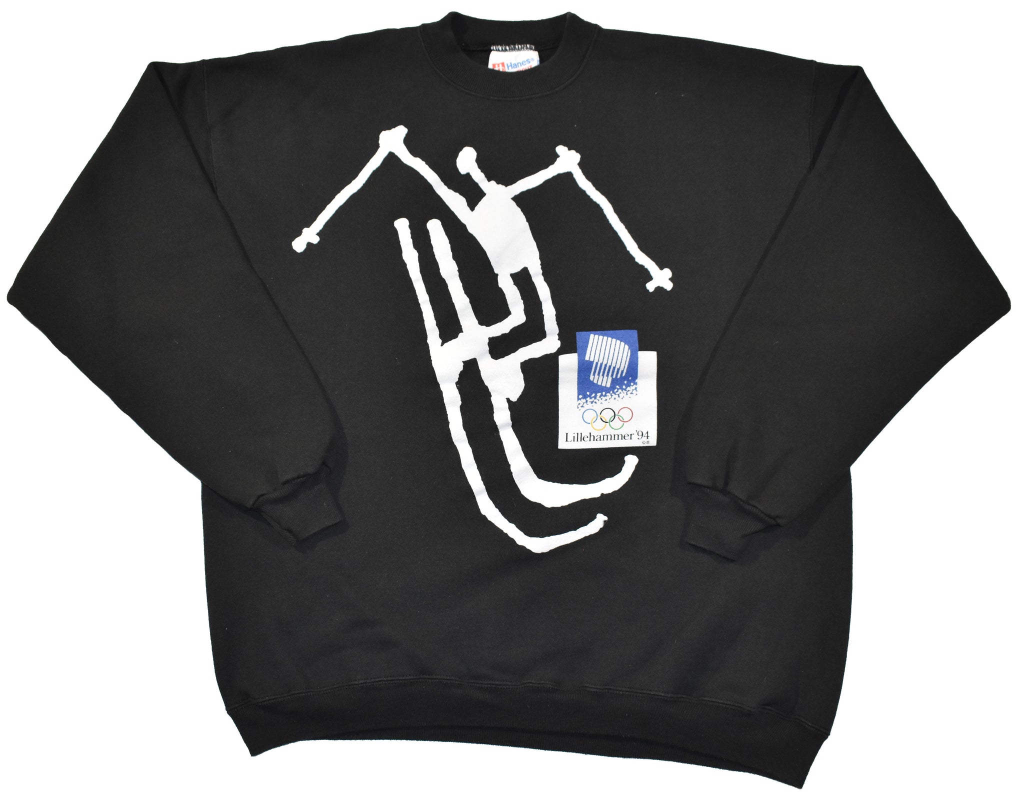 Vintage 1994 Lillehammer Winter Olympics Skier Sweatshirt | Beyond 94