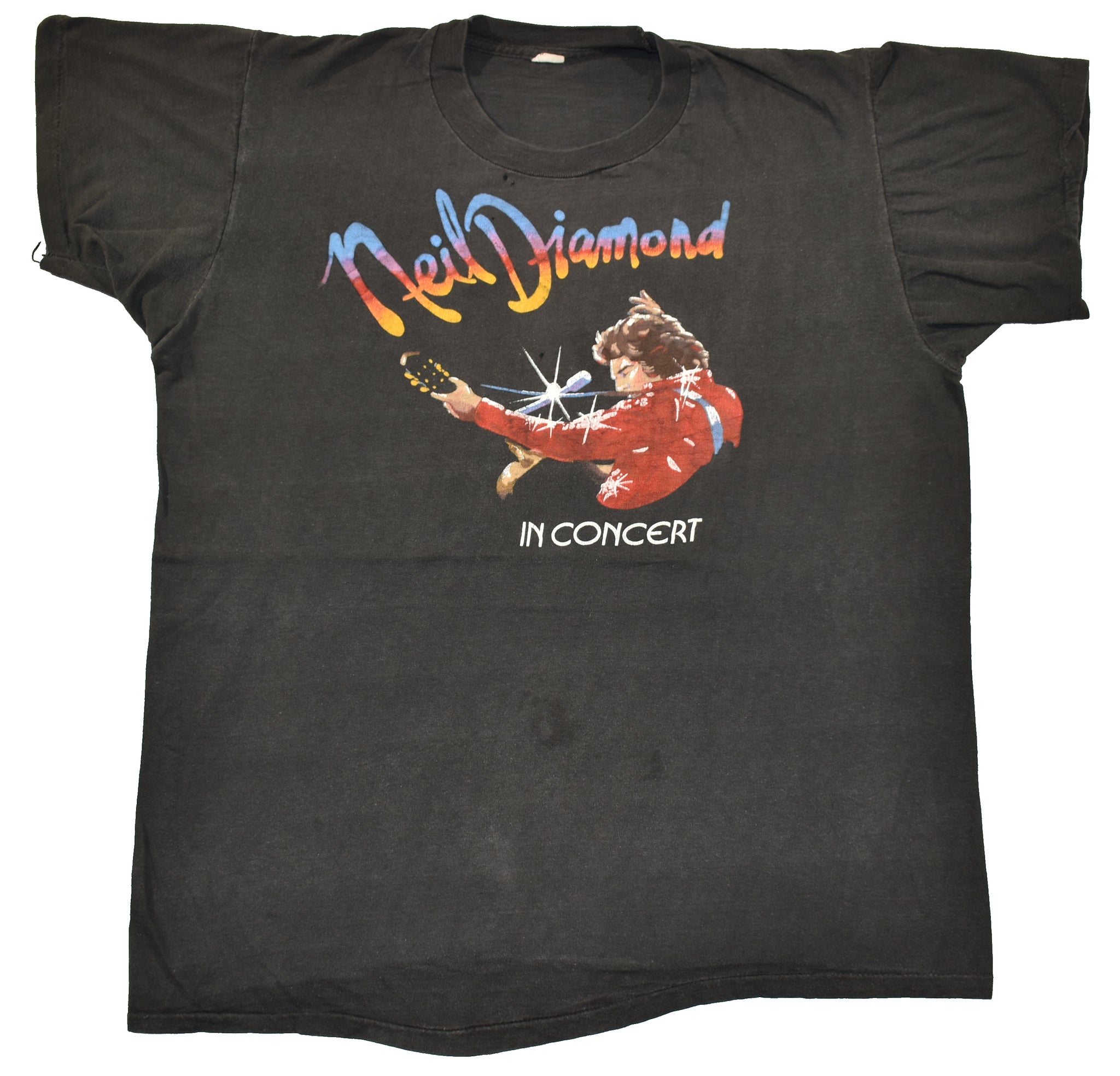 Vintage 70s Neil Diamond Single Stitch Tour Shirt | Beyond 94