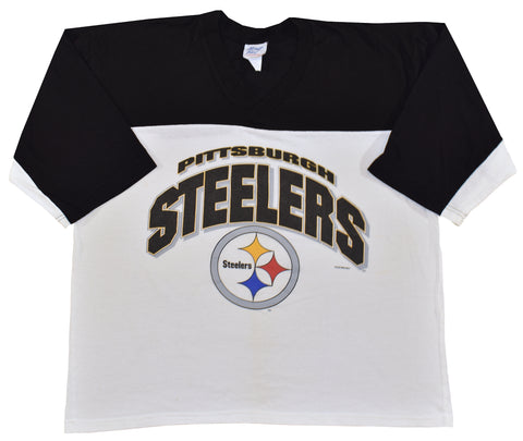 1996 Pittsburgh Steelers Raglan Shirt Size X-Large