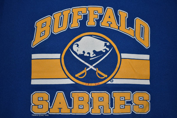 Vintage 80s Buffalo Sabres Sweatshirt Size X-Large