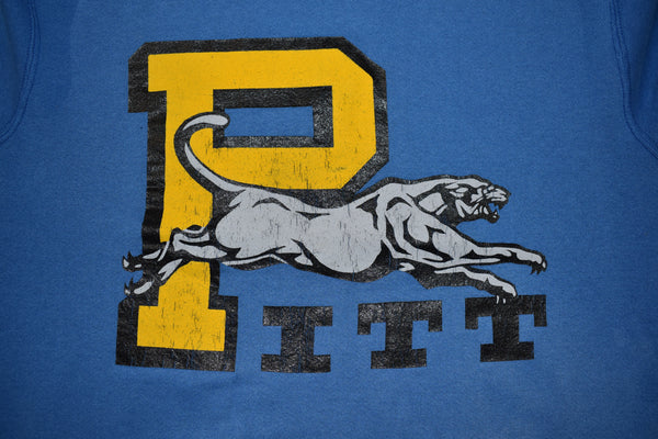 Vintage 90s Pitt Panthers Sweatshirt Size Large