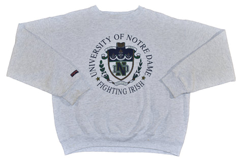 Vintage 90s Notre Dame Sweatshirt Size X-Large