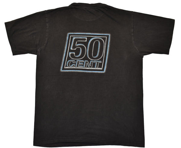 Vintage 00s 50 Cent Double Sided Rap Tee Shirt | Beyond 94