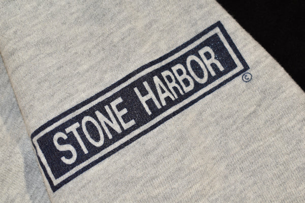 Vintage 90s Champion Stone Harbour Reverse Weave Sweatshirt Size Large