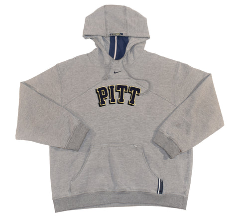 Vintage 00s Nike Center Swoosh Pitt Panthers Hoodie Size Large