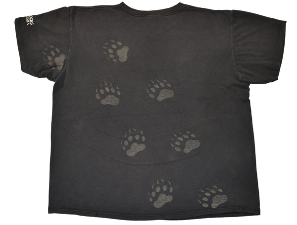 Vintage 90s 3D Emblem Black Bear Single Stitch Shirt | Beyond 94