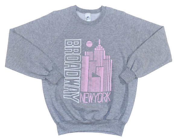 Vintage 80s DS Broadway New York Sweatshirt Size Large