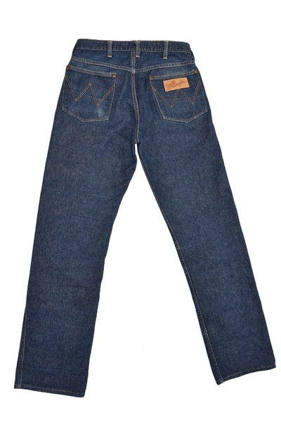 Vintage 50s 60s Wrangler Blue Bell Sanforized Dark Indigo Denim Jeans Size 30" x 32"