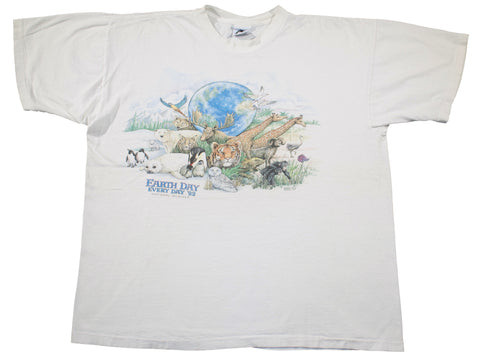 Vintage 1992 Earth Day Single Stitch Shirt | Beyond 94