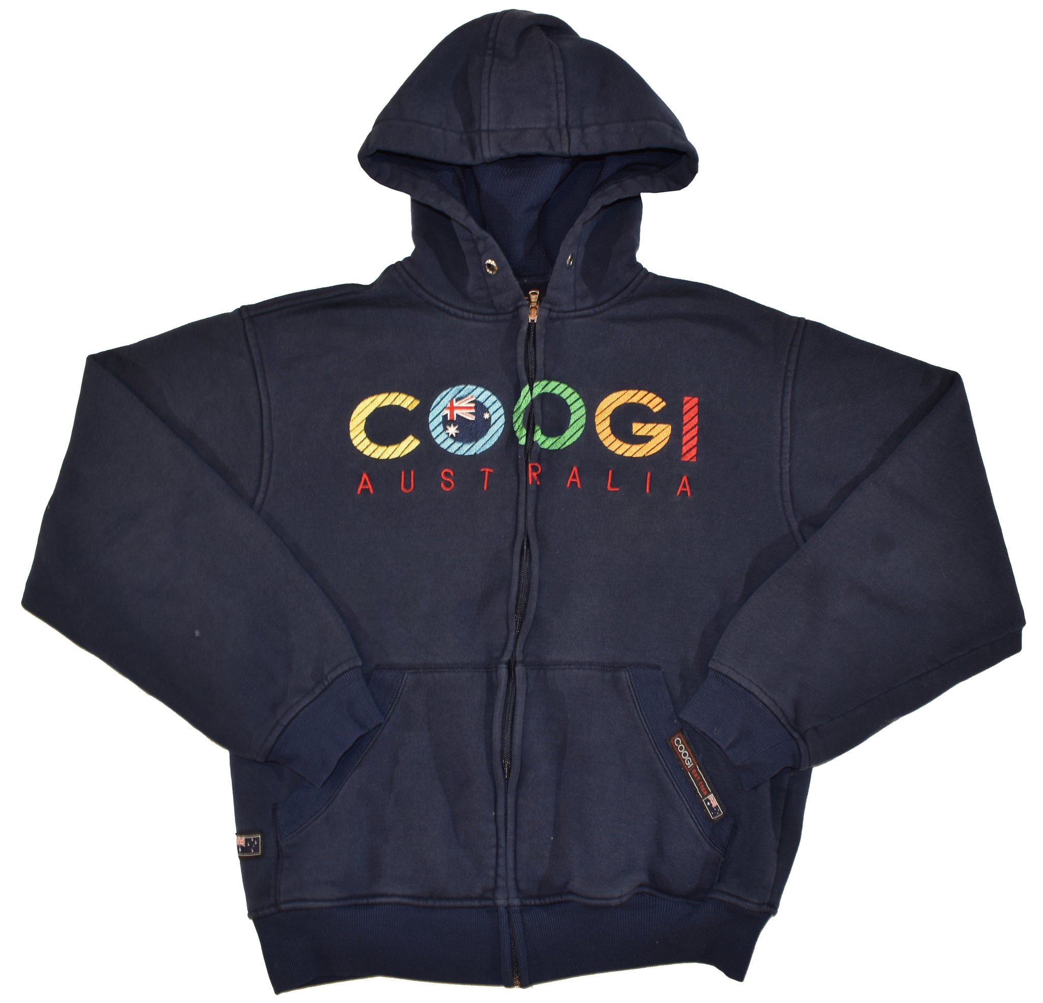 Vintage 00s Coogi Australia Zip Up Hoodie Size Medium