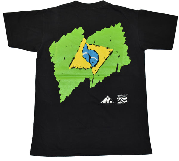 Vintage 1994 Brazil World Cup Soccer Single Stitch Shirt | Beyond 94