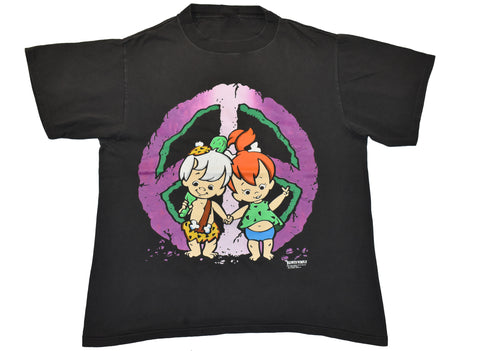 Vintage 1991 Flintstones Peace Single Stitch Shirt | Beyond 94