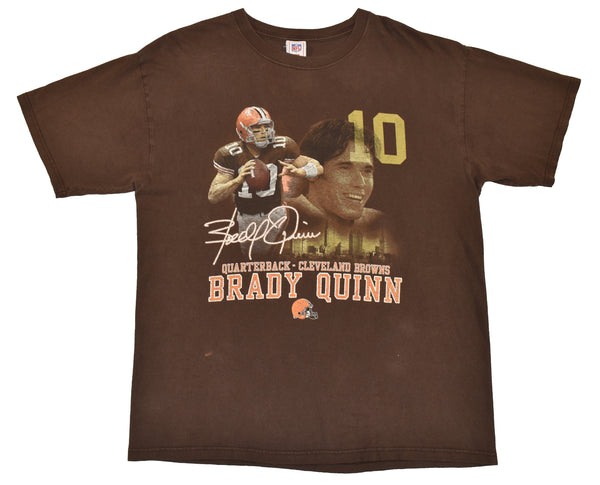 2007 Cleveland Browns Brady Quinn Shirt Size Large