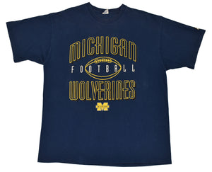 Vintage 90s Michigan Wolverines Starter Single Stitch Shirt Size X-Large
