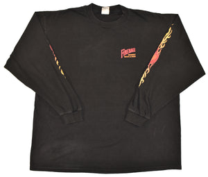 Vintage 00s Fireball Whiskey Promo Ls Shirt Size XX-Large