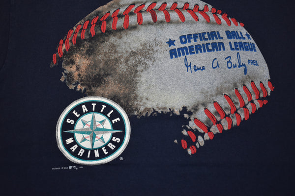 1996 Seattle Mariners American League Shirt Size Medium