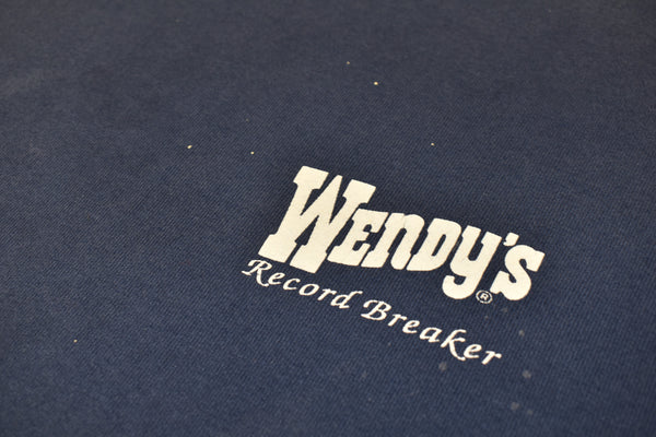 Vintage 90s Wendy's Fast Food Promo Sweatshirt Size X-Large