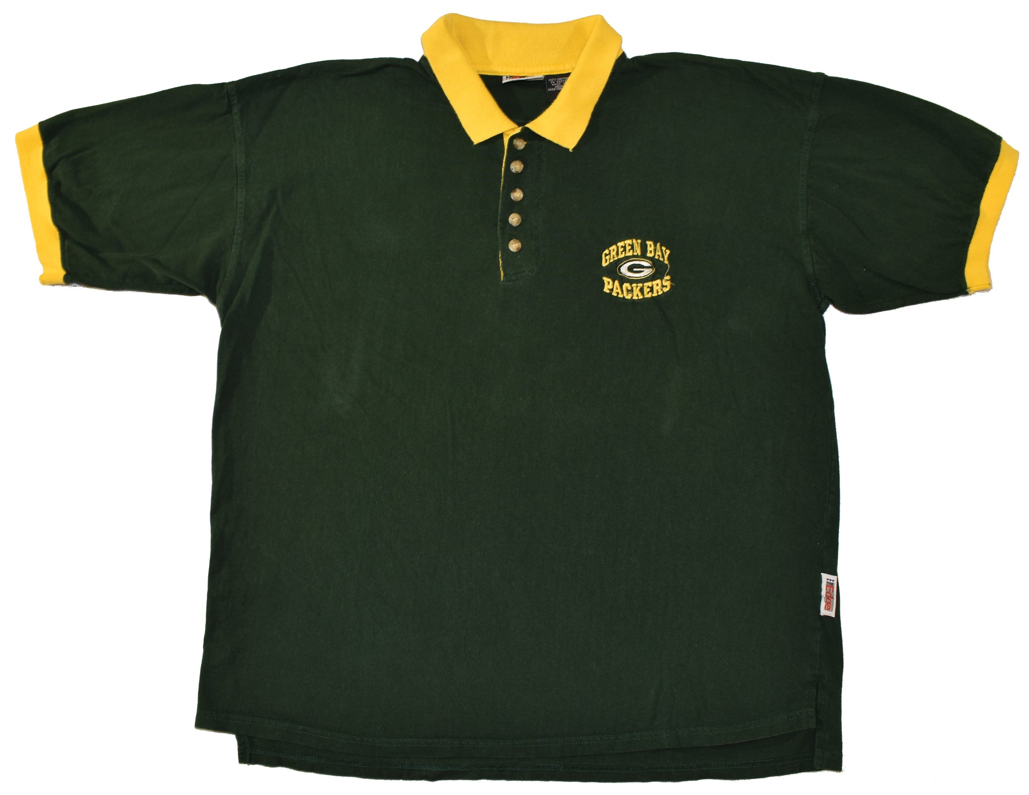 1997 Green Bay Packers Polo Shirt Size X-Large