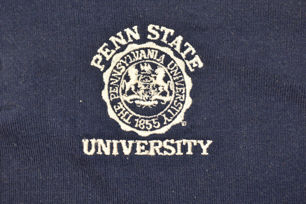 Vintage 80s Penn State University Polo Shirt Size X-Large