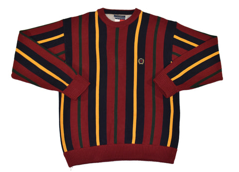 Vintage 90s Tommy Hilfiger Striped Sweater Size X-Large